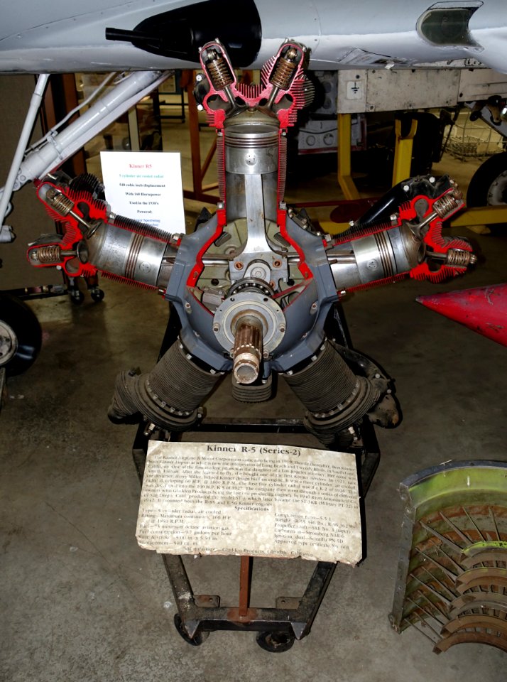 Kinner R-5 (Series-2), Kinner Airplane & Motor Corporation - Oregon Air and Space Museum - Eugene, Oregon - DSC09708