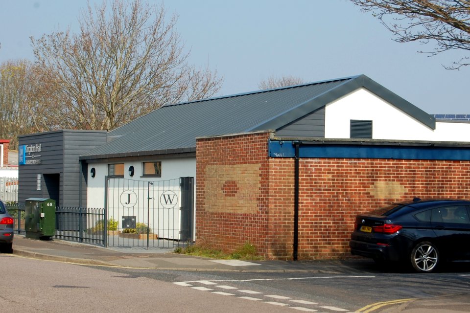 Kingdom Hall, Raglan Street, Southsea (March 2019, after rebuilding) (2)