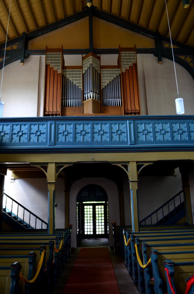 Kirburg, evangelische Kirche, Orgel