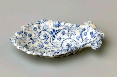 Kinderservies met blauwe ranken (1867), Petrus Regout & Co (2)