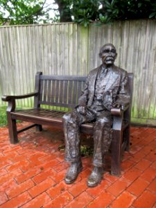 Kipling statue, Burwash 1