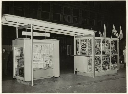 Kiosk voor kranten en tijdschriften De Patriot op het Verwulft