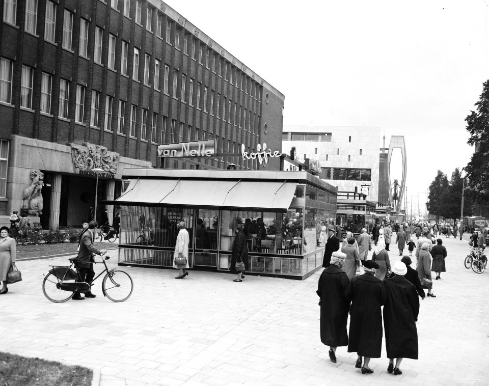 Kioskwinkels op de Coolsingel te Rotterdam, Bestanddeelnr 908-9931