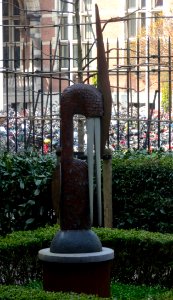 Kingfisher Hans Rikken tuin Bibliotheek Groningen