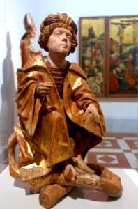 King from a Root of Jesse, by Michael Pacher, c. 1480-1490, poplar wood - Bode-Museum - DSC03560