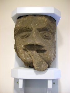 Kirkham Priory, grotesque head