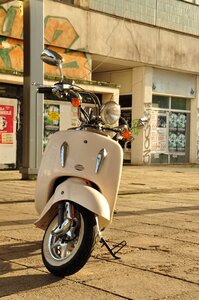 Vehicle motorcycle chrome photo