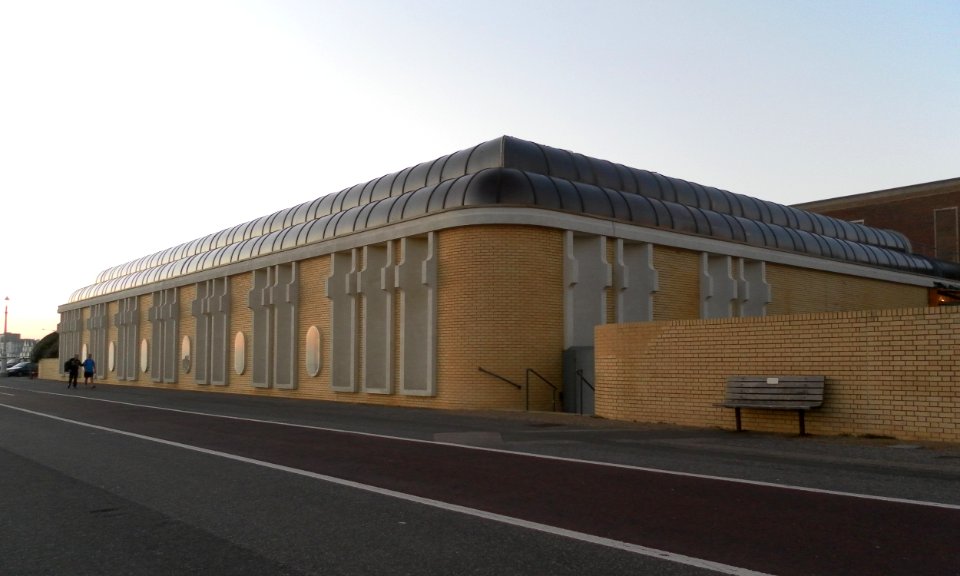 King Alfred Leisure Centre, Kingsway, Hove (Rear Elevation to King's Esplanade) (September 2011)