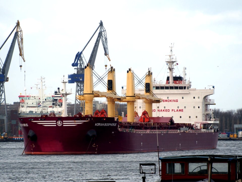 Kiran Bosphorus, IMO 9576997, MMSI 229787000, Call Sign 9HA3609, Mercuriushaven, Port of Amsterdam, pic1