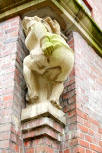 Kinderskulptur.Mors.Mors.Memel-Haus.Hamburg
