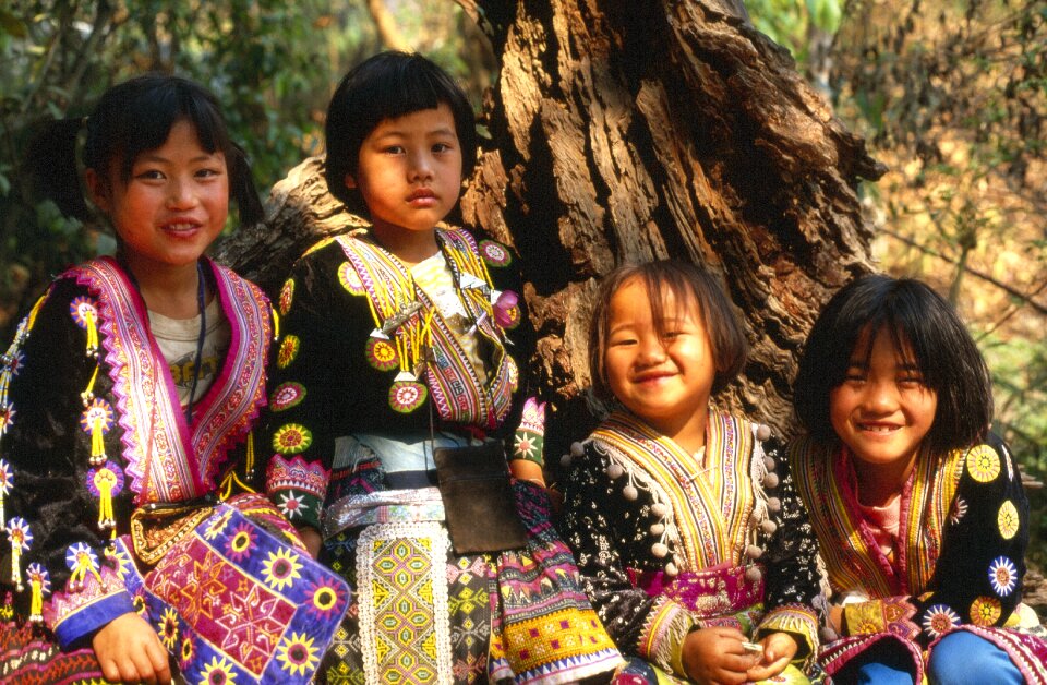 Thailand costume happy