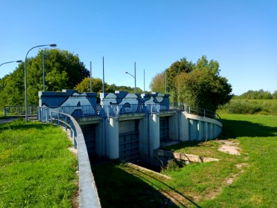 Kinzig, HRB Gottswald. Einlassbauwerk