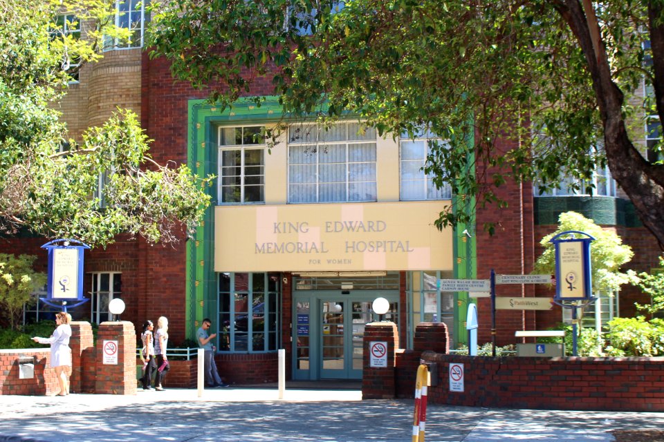 King Edward Memorial Hospital for Women - Block A, Main Entrance