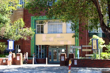 King Edward Memorial Hospital for Women - Block A, Main Entrance