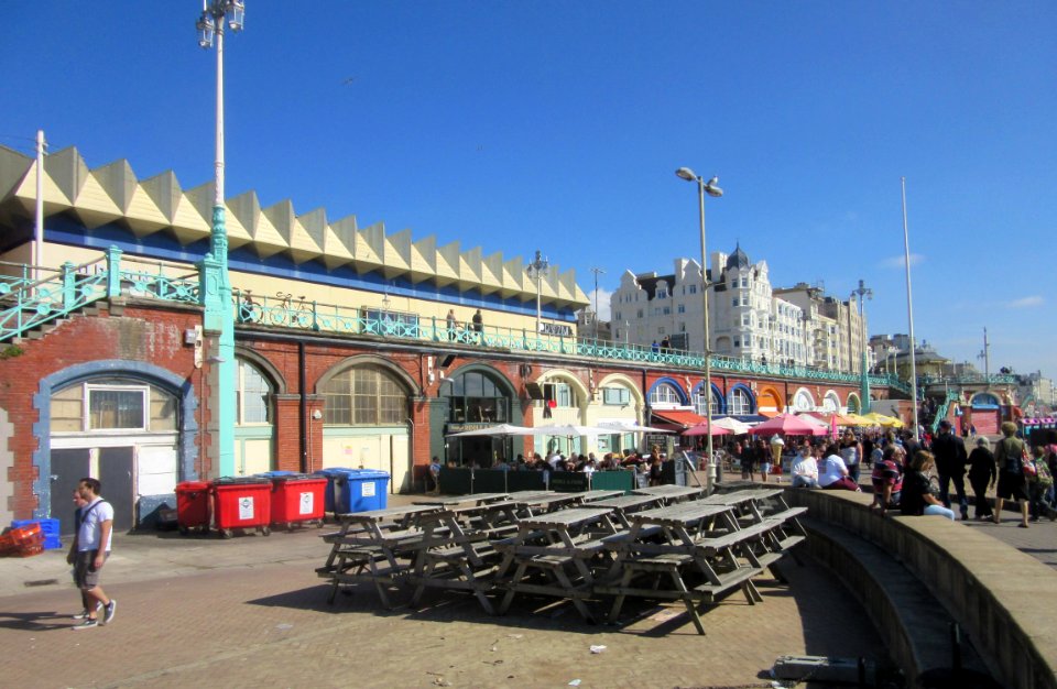 King's Road Arches, Brighton (September 2015)
