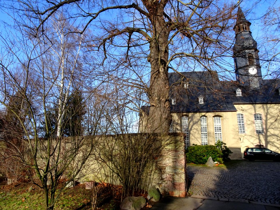 Kirchmauer Chemnitz-Röhrsdorf
