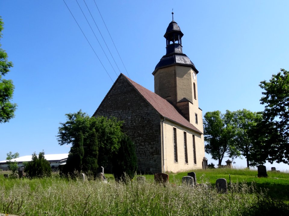 Kirche in Hohendorf, Bürgel, Thüringen 1
