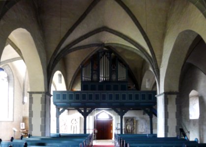 Kirche Trendelburg Orgelempore
