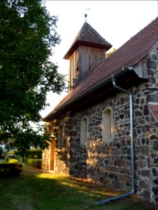 Kirche Kerzendorf -Südostansicht hochkant- Ende September 2020