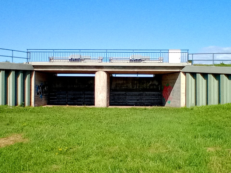 Kinzig, HRB Gottswald, Auslassbauwerk