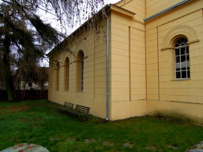 Kirche Woltersdorf -Nordansicht Langhaus- Ende Dezember 2019