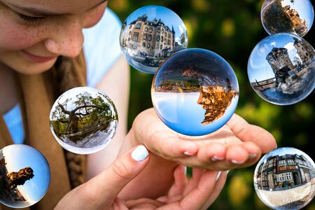 Flying fortune teller fortune telling photo