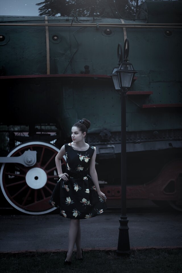 Fashion dress queen