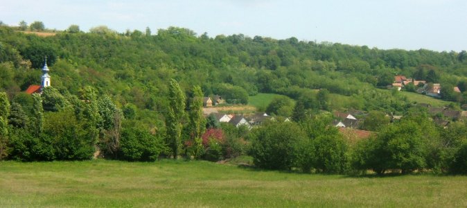 Kisnyárád, látkép
