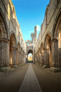 Kirkstall Abbey Nave photo