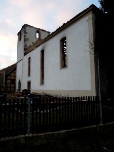 Kirchruine Tellschütz Blick von Süden closeup 2015