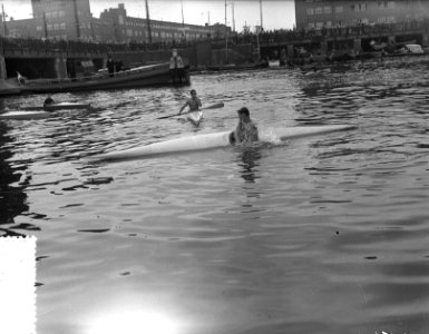 Kanoraces door Amsterdam, Bestanddeelnr 906-4946