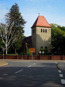 Kirche Pratau Anfang Oktober 2020