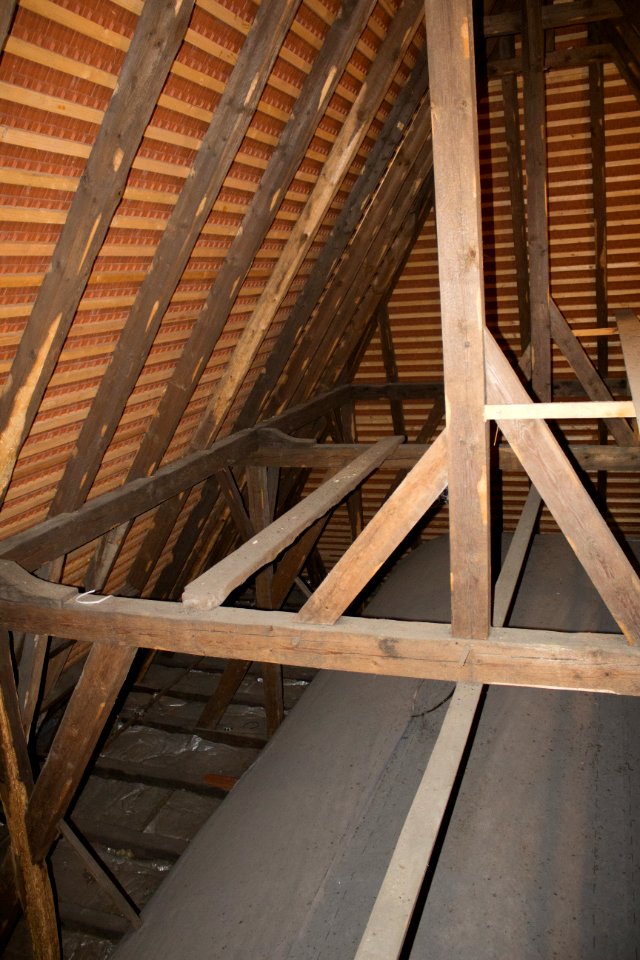 Kirche Proschim - Dachstuhl Kirchenschiff 2