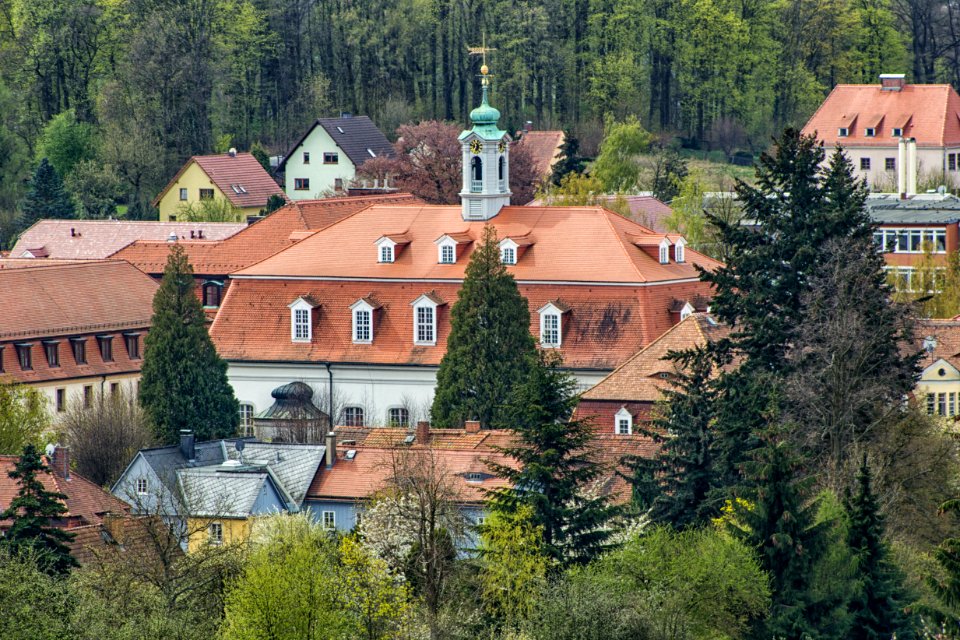 Kirchsaal (Herrnhut) - Vom Hutberg aus gesehen