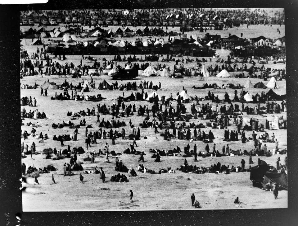 Kamp van Marokkaanse vredeswandelaars in Spaanse Sahara, Bestanddeelnr 928-2692