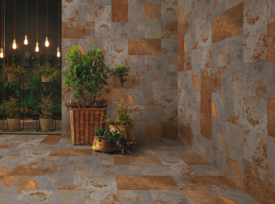 Tiles ceramics outdoors