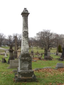 Kirsch monument, Smithfield East End Cemetery