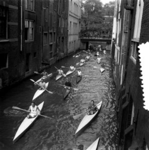 Kanoraces door Amsterdam, Bestanddeelnr 906-4938