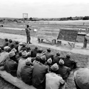 Kamp van Angolese Bevrijdingsbeweging FNLA in Zaire, leden van de bevrijdingsbew, Bestanddeelnr 926-6263