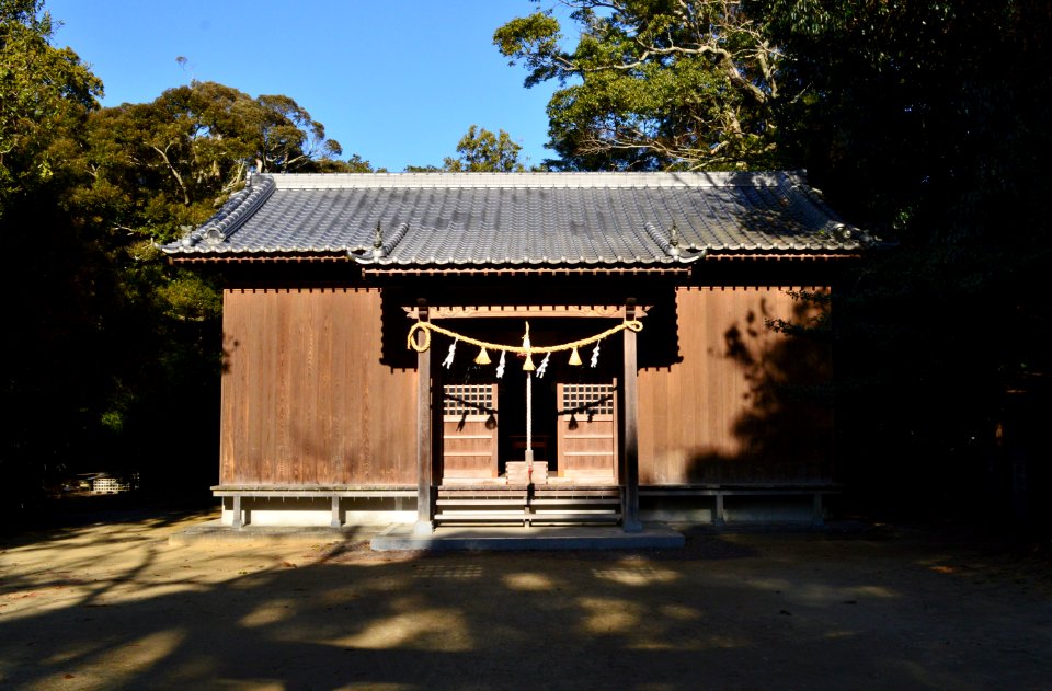 Kamo-jinja (Kuroshio), haiden