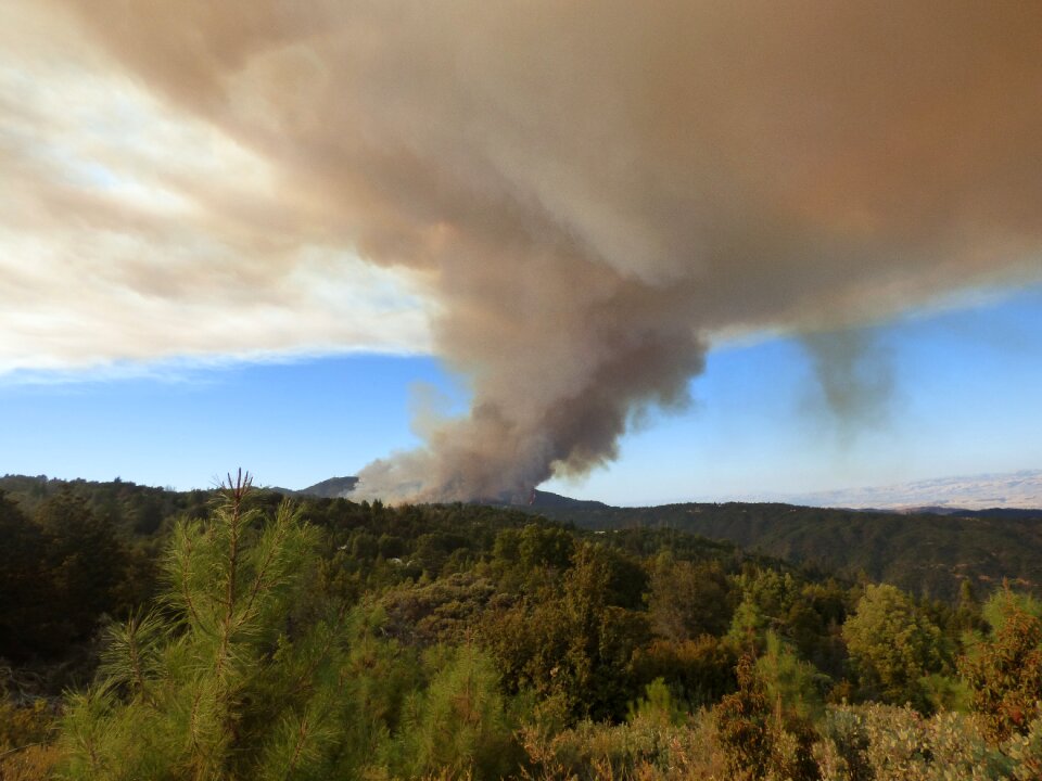 Loma fire disaster nature