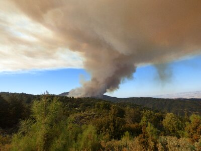 Loma fire disaster nature