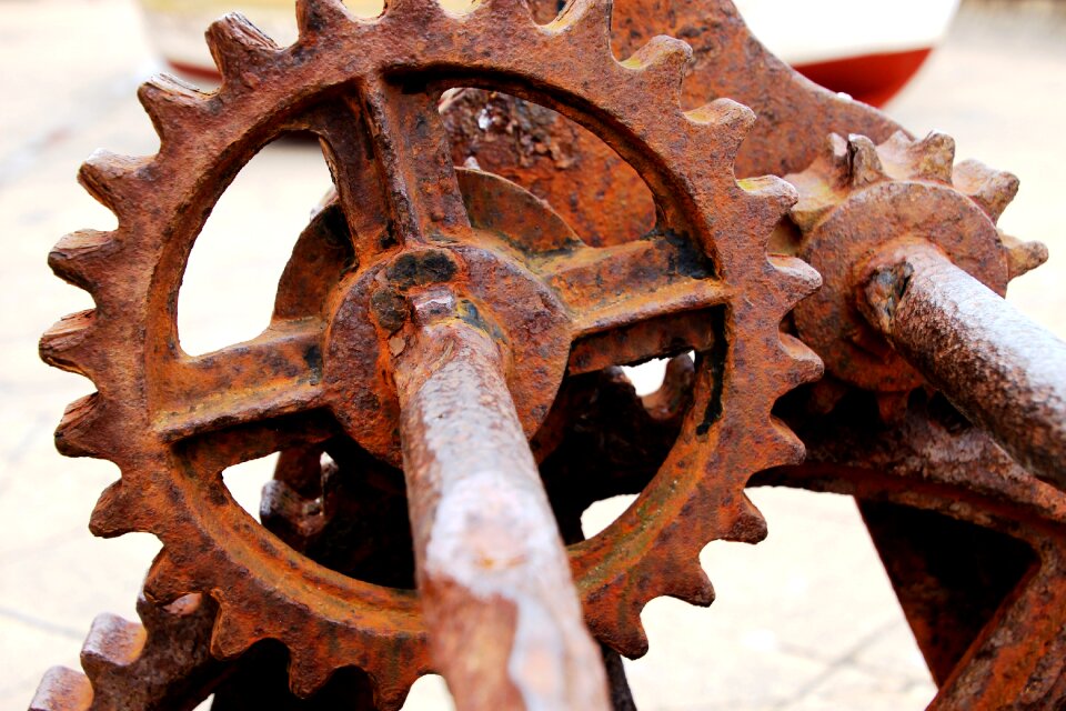 Old machinery machine