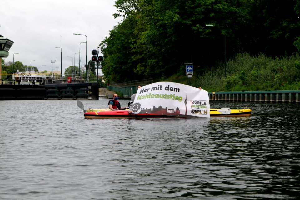 Kanus gegen Kohle protest Berlin 2020-05-25 32