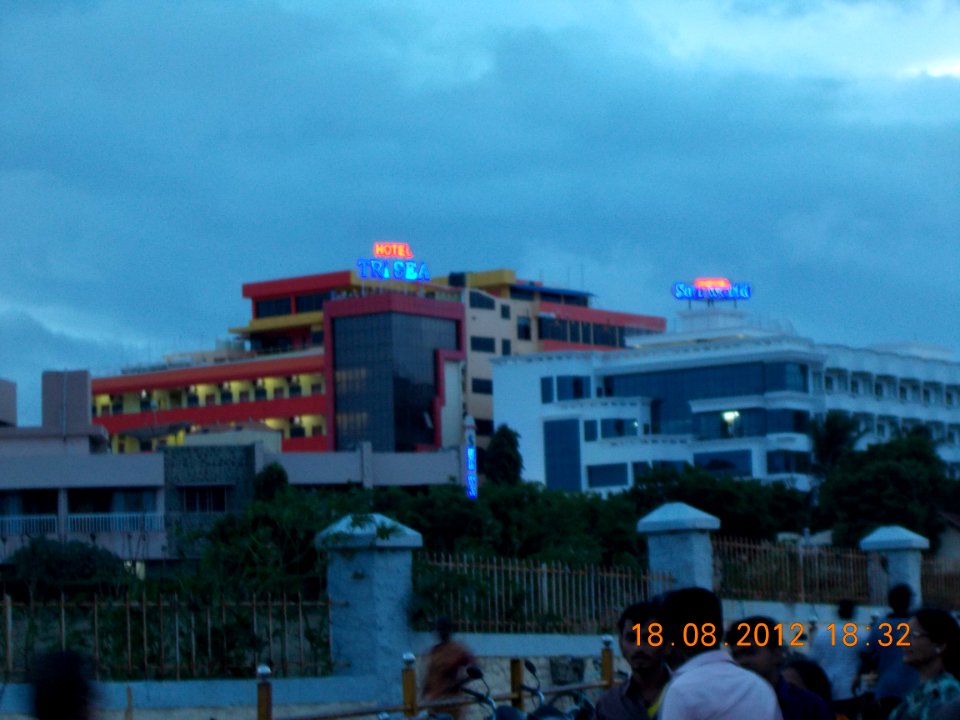 Kanyakumari Skyline in the Evening