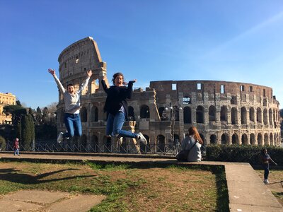 Rome italy colosseum photo