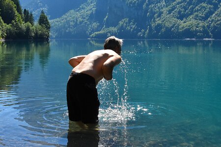 Nature summer bergsee photo