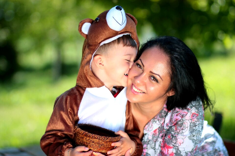 Teddy bear love hug