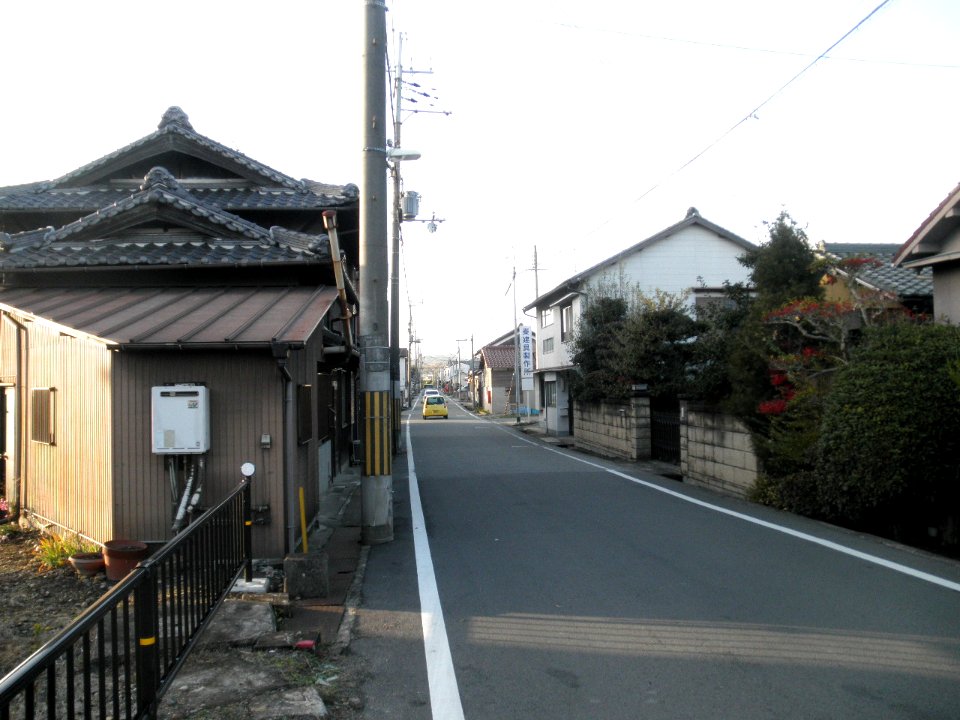 Kamisotown Kunikane Kakogawacity Hyogopref Hyogoprefectural road 20 Kakogawa sanda Line