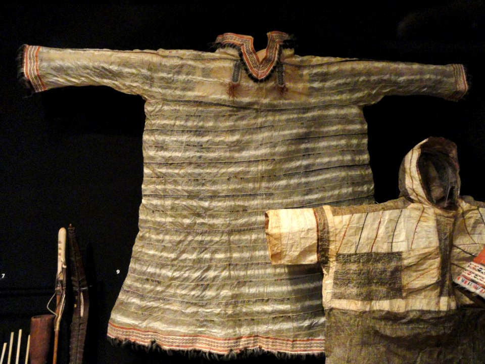 Kamleikas, Aleut - Etholén collection, Museum of Cultures (Helsinki) - DSC04900